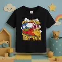 All Aboard Trump Train Toddler T-Shirt thumb 3