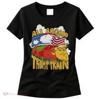 All Aboard Trump Train Women's T-Shirt thumb 0