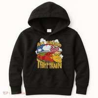 All Aboard Trump Train Kids Hoodie thumb 0