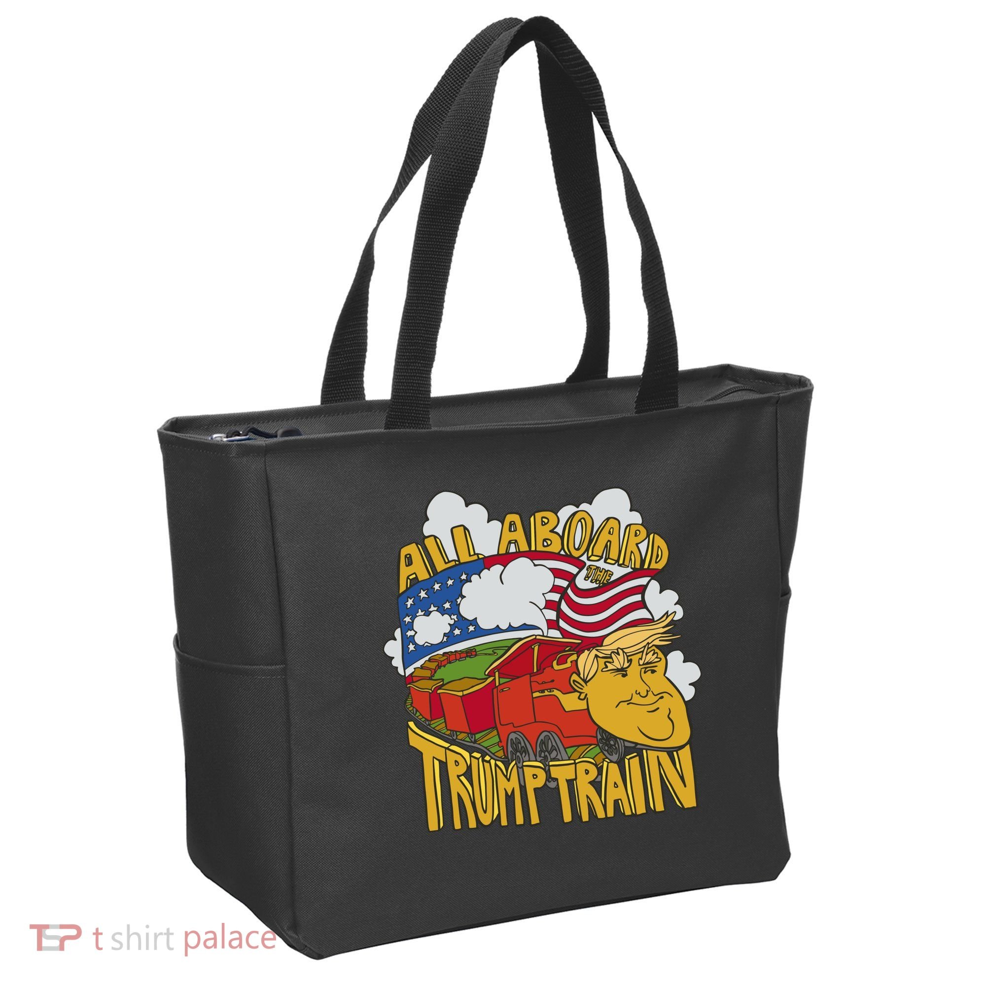 All Aboard Trump Train Tote Bag