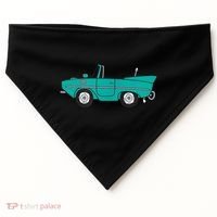 Amphicar Aqua Turquoise Car Boat Owner Collector USA-Made Doggie Bandana thumb 0