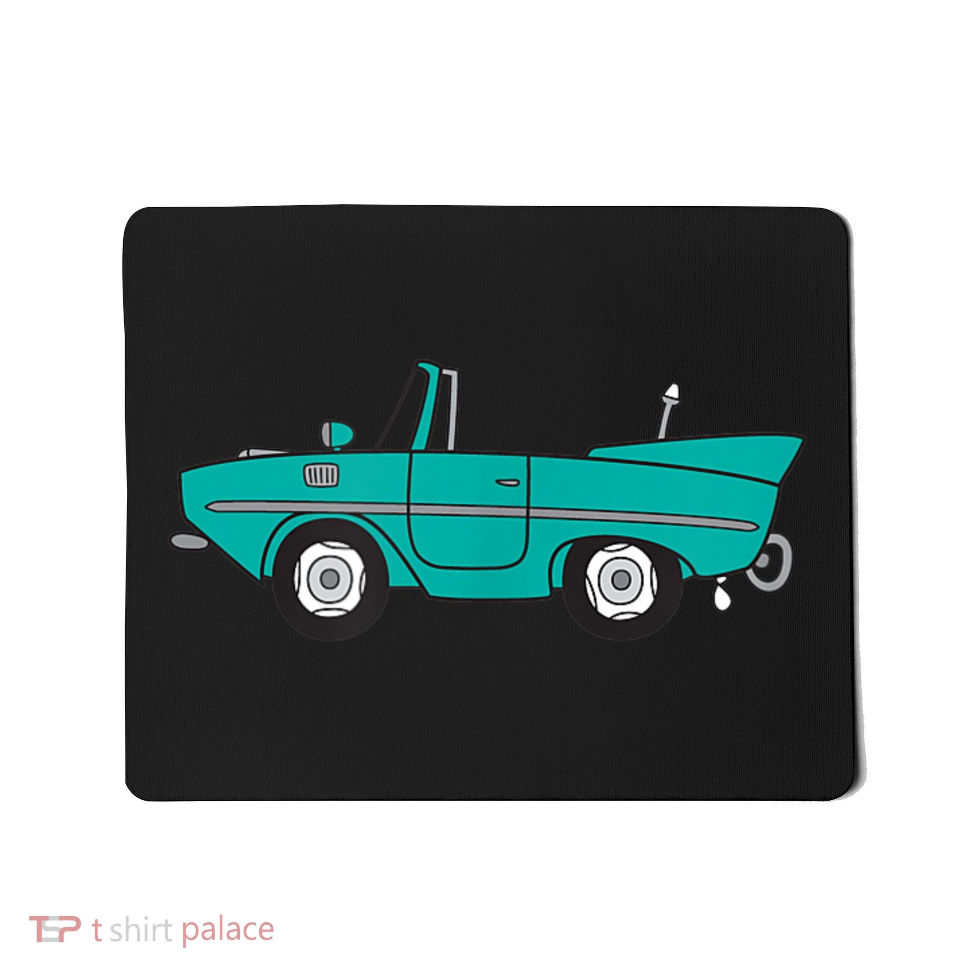 Amphicar Aqua Turquoise Car Boat Owner Collector Mousepad