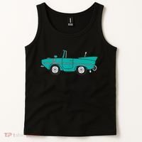 Amphicar Aqua Turquoise Car Boat Owner Collector Tank Top thumb 2