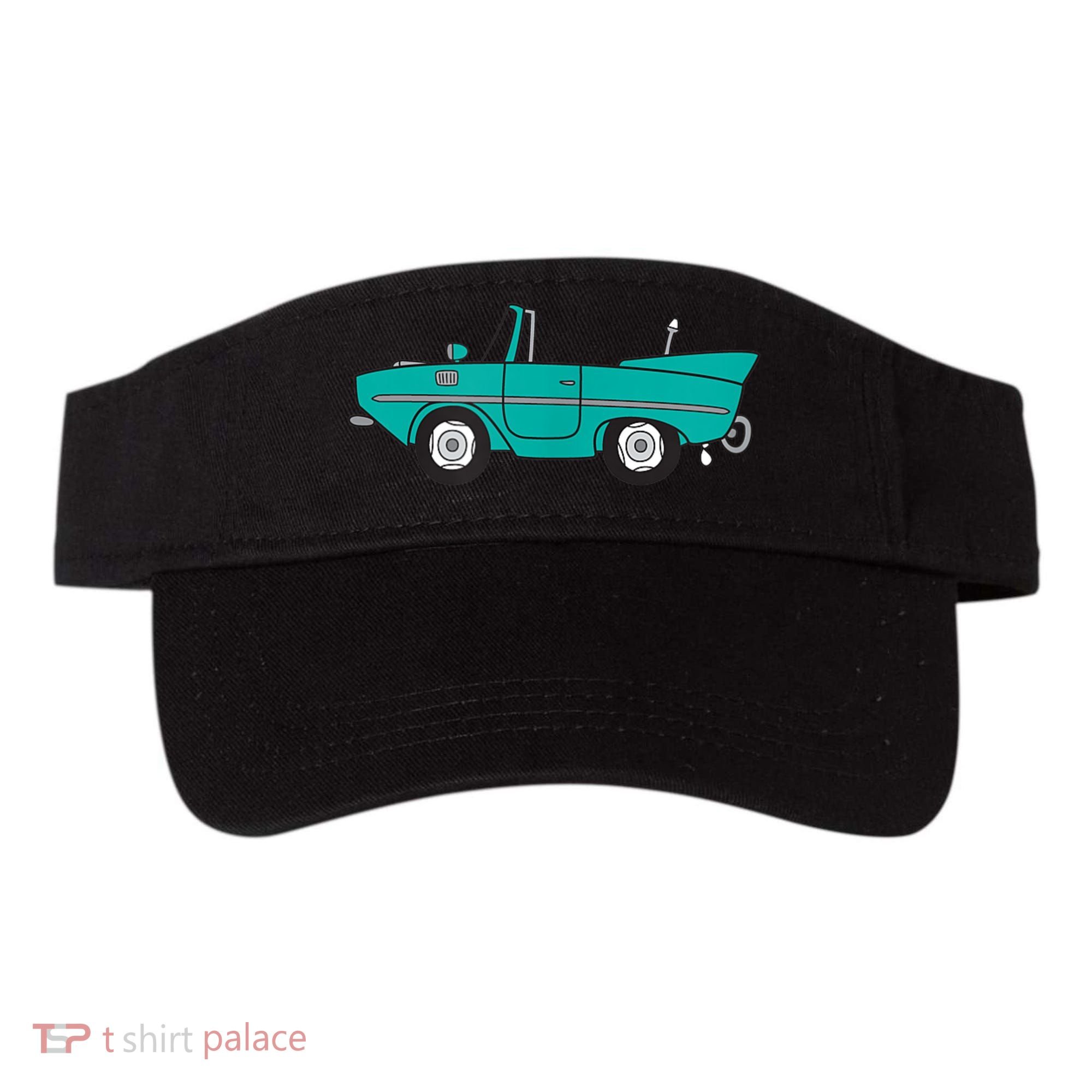 Amphicar Aqua Turquoise Car Boat Owner Collector Visor