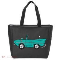 Amphicar Aqua Turquoise Car Boat Owner Collector Tote Bag thumb 0