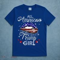 All American Trump Girl Great Gift T-Shirt thumb 5