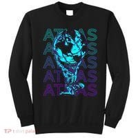 Atlas Ancient Titan Greek Mythology Retro Atlas Sweatshirt thumb 0