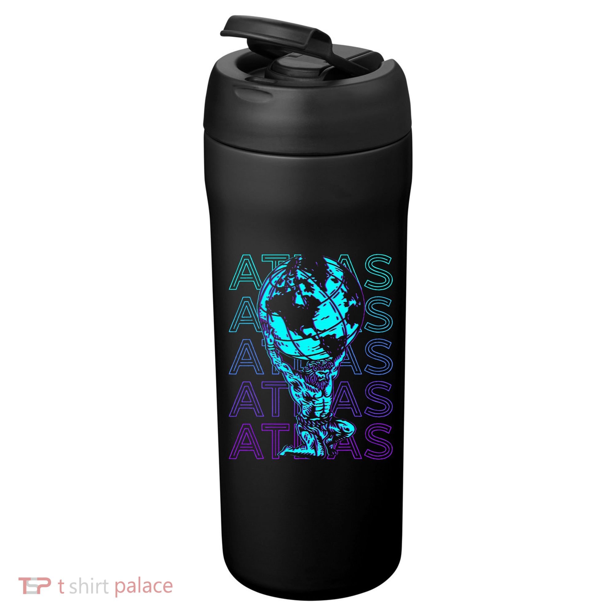 Atlas Ancient Titan Greek Mythology Retro Atlas 24oz Duet Stainless Steel Tumbler