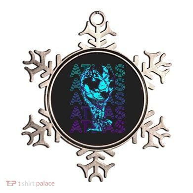 Atlas Ancient Titan Greek Mythology Retro Atlas Ornament