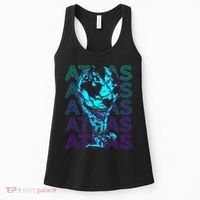 Atlas Ancient Titan Greek Mythology Retro Atlas Women's Tank Top thumb 0