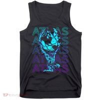 Atlas Ancient Titan Greek Mythology Retro Atlas Tank Top thumb 0