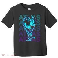 Atlas Ancient Titan Greek Mythology Retro Atlas Toddler T-Shirt thumb 0