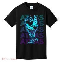 Atlas Ancient Titan Greek Mythology Retro Atlas Kids T-Shirt thumb 0
