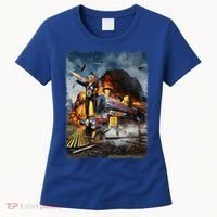 All Aboard The Trump Train Funny Donald Trump Women's T-Shirt thumb 0