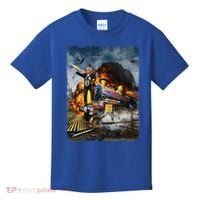 All Aboard The Trump Train Funny Donald Trump Kids T-Shirt thumb 0