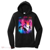 Alien Abduction Trex Loch Ness Bigfoot Funny Ufo Women's Hoodie thumb 0