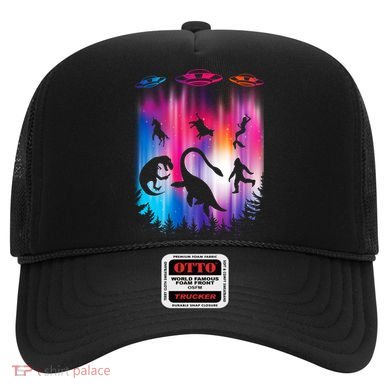 Alien Abduction Trex Loch Ness Bigfoot Funny Ufo Hat