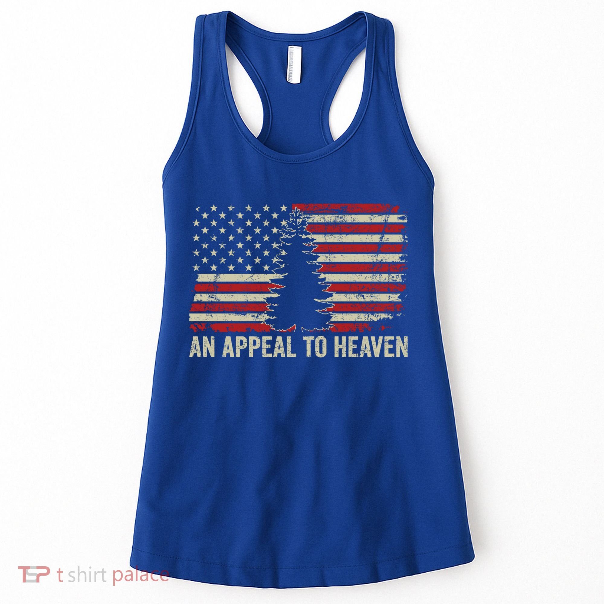 An Appeal To Heaven Gift Usa Revolution Pine Tree American Flag Gift Women's Tank Top