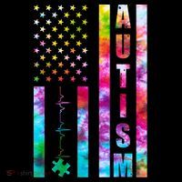 Autism Awareness Tie Dye USA American Flag Coffee Mug thumb 5