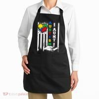 Autism Aunt US Flag Apron thumb 2