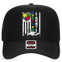 Autism Aunt US Flag Hat thumb 0