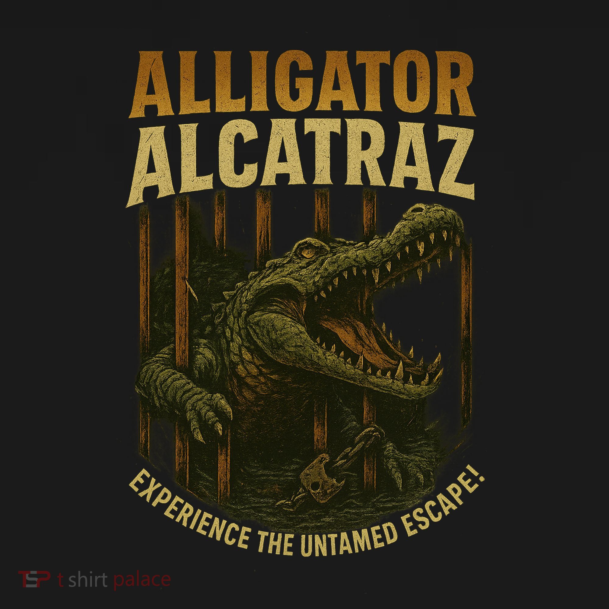 Alligator Alcatraz Untamed Escape Backpack