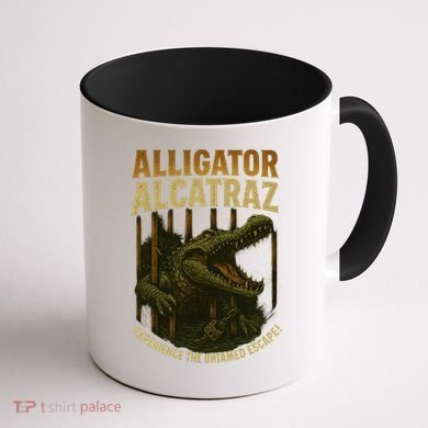 Alligator Alcatraz Untamed Escape Coffee Mug back