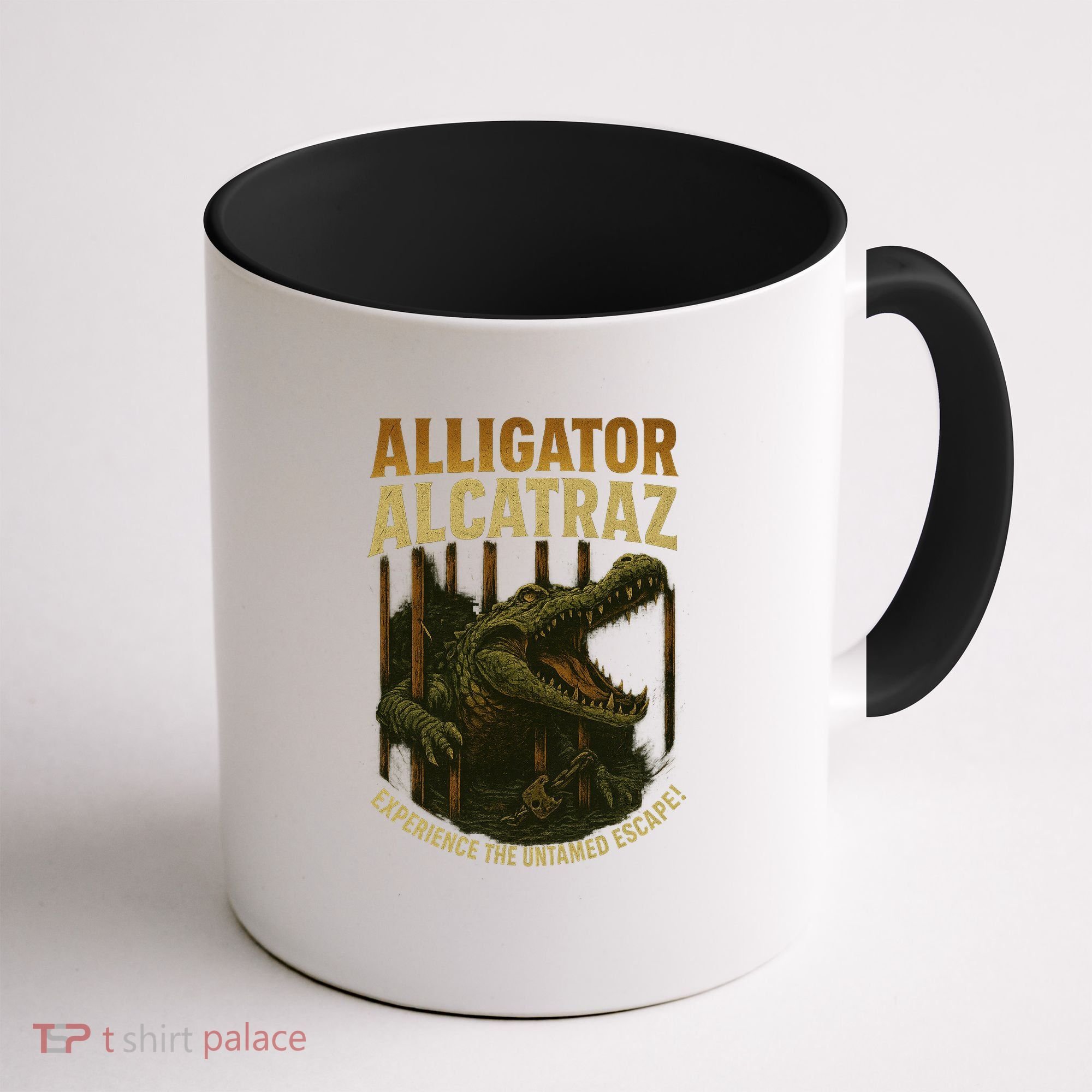 Alligator Alcatraz Untamed Escape Coffee Mug