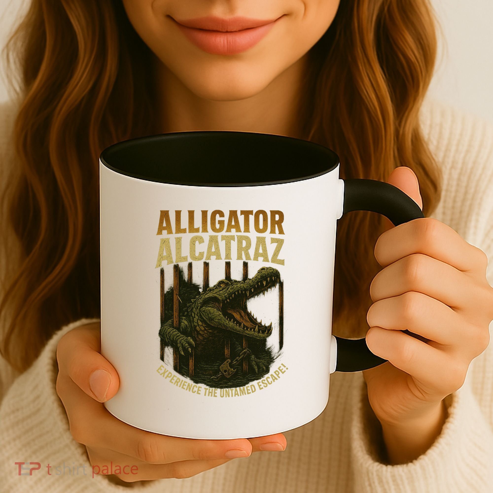 Alligator Alcatraz Untamed Escape Coffee Mug
