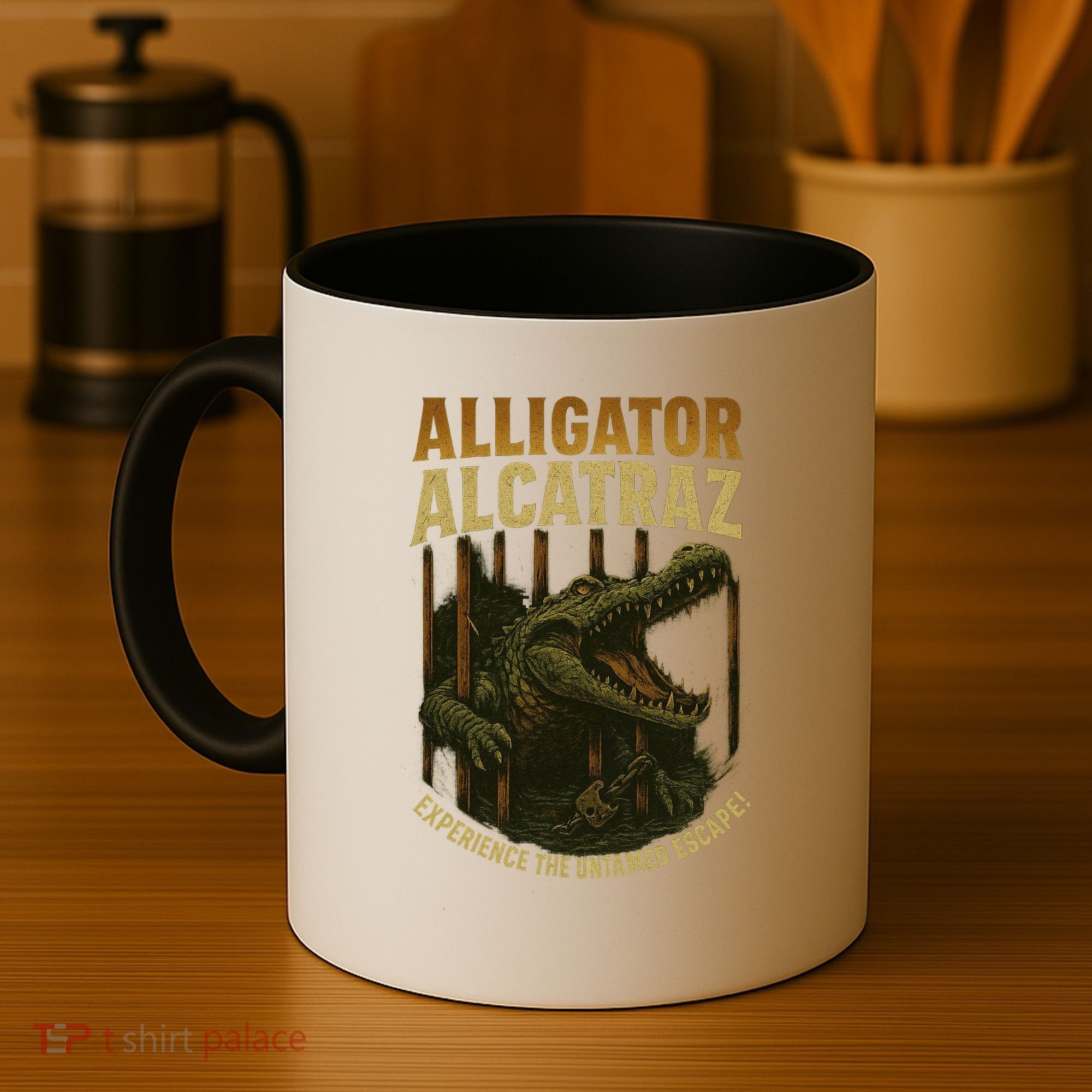 Alligator Alcatraz Untamed Escape Coffee Mug