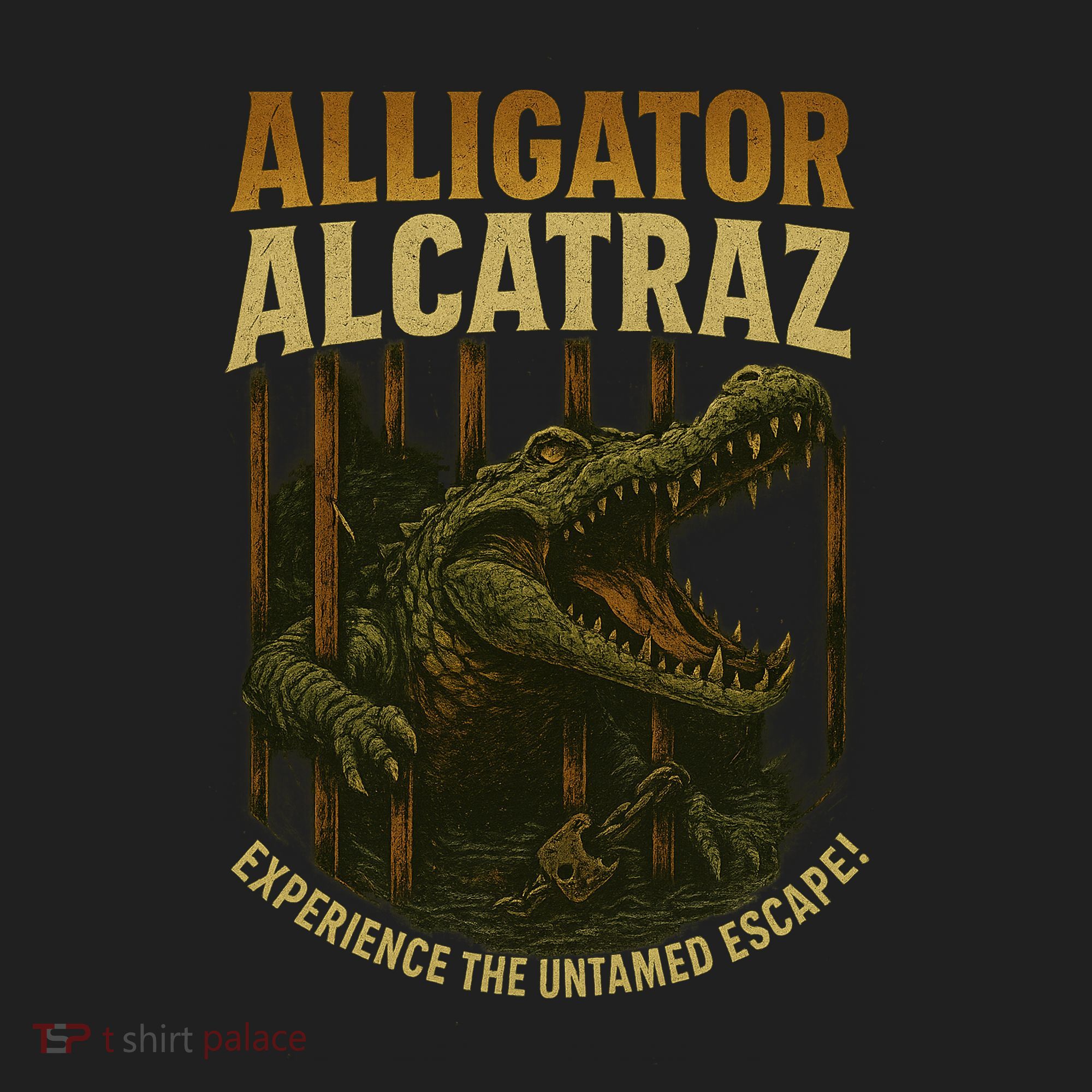 Alligator Alcatraz Untamed Escape Beanie