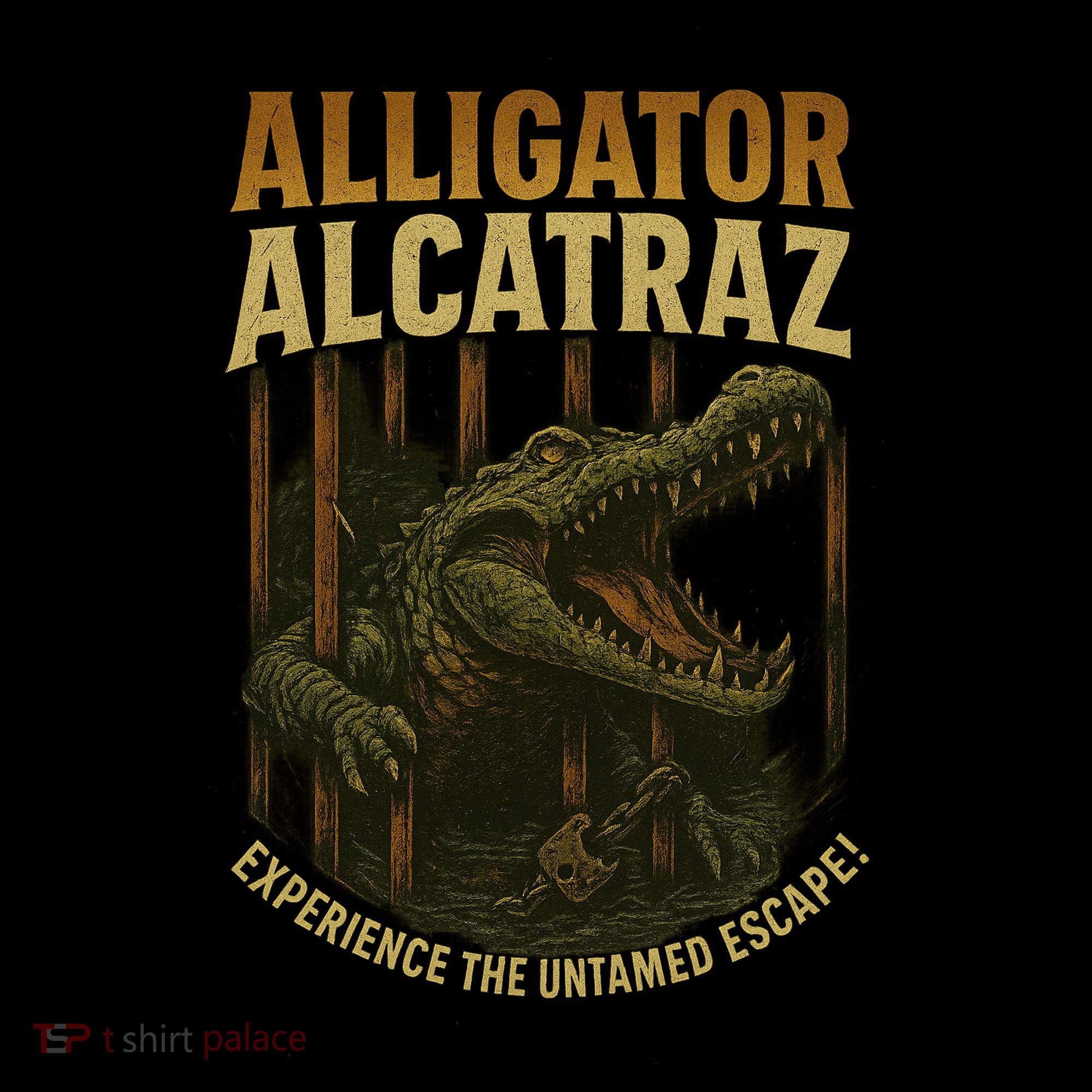 Alligator Alcatraz Untamed Escape Women's Hoodie