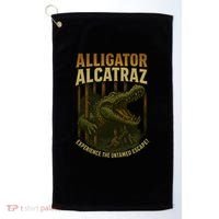 Alligator Alcatraz Untamed Escape Golf Towel thumb 0
