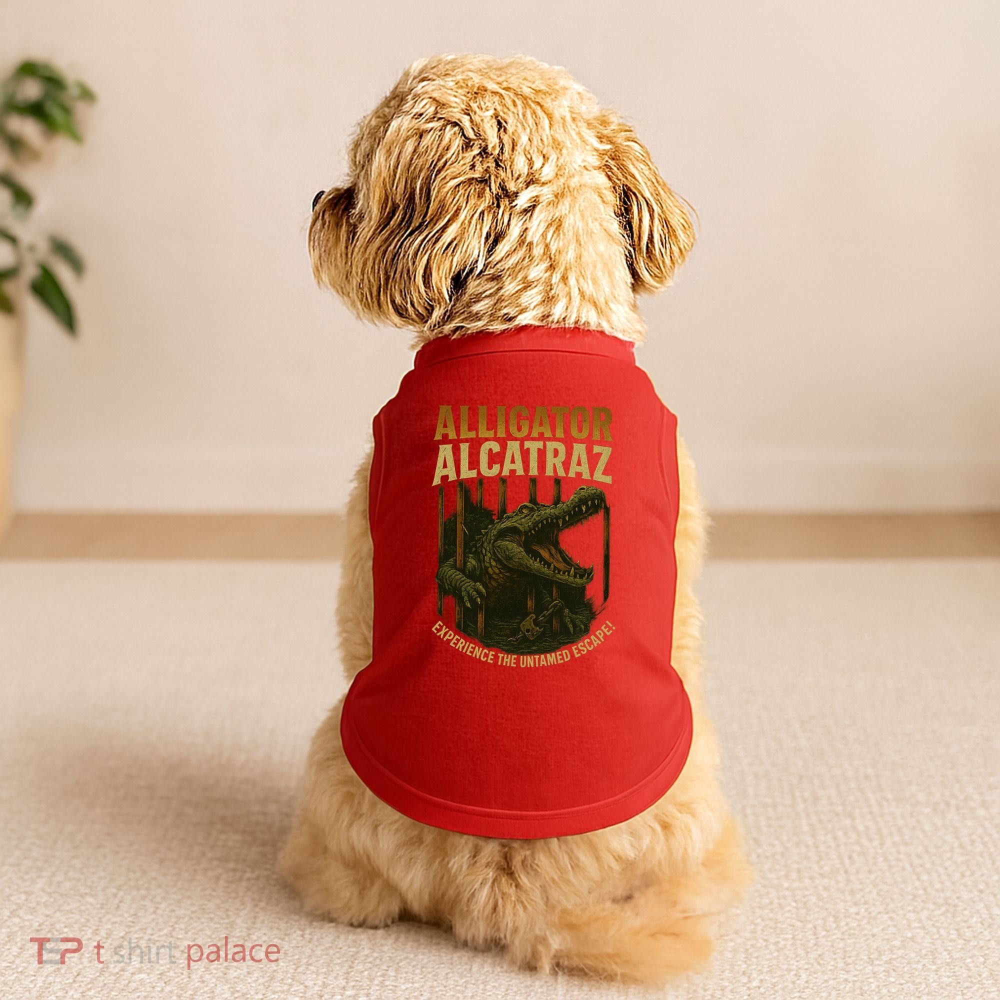 Alligator Alcatraz Untamed Escape Doggie Tank