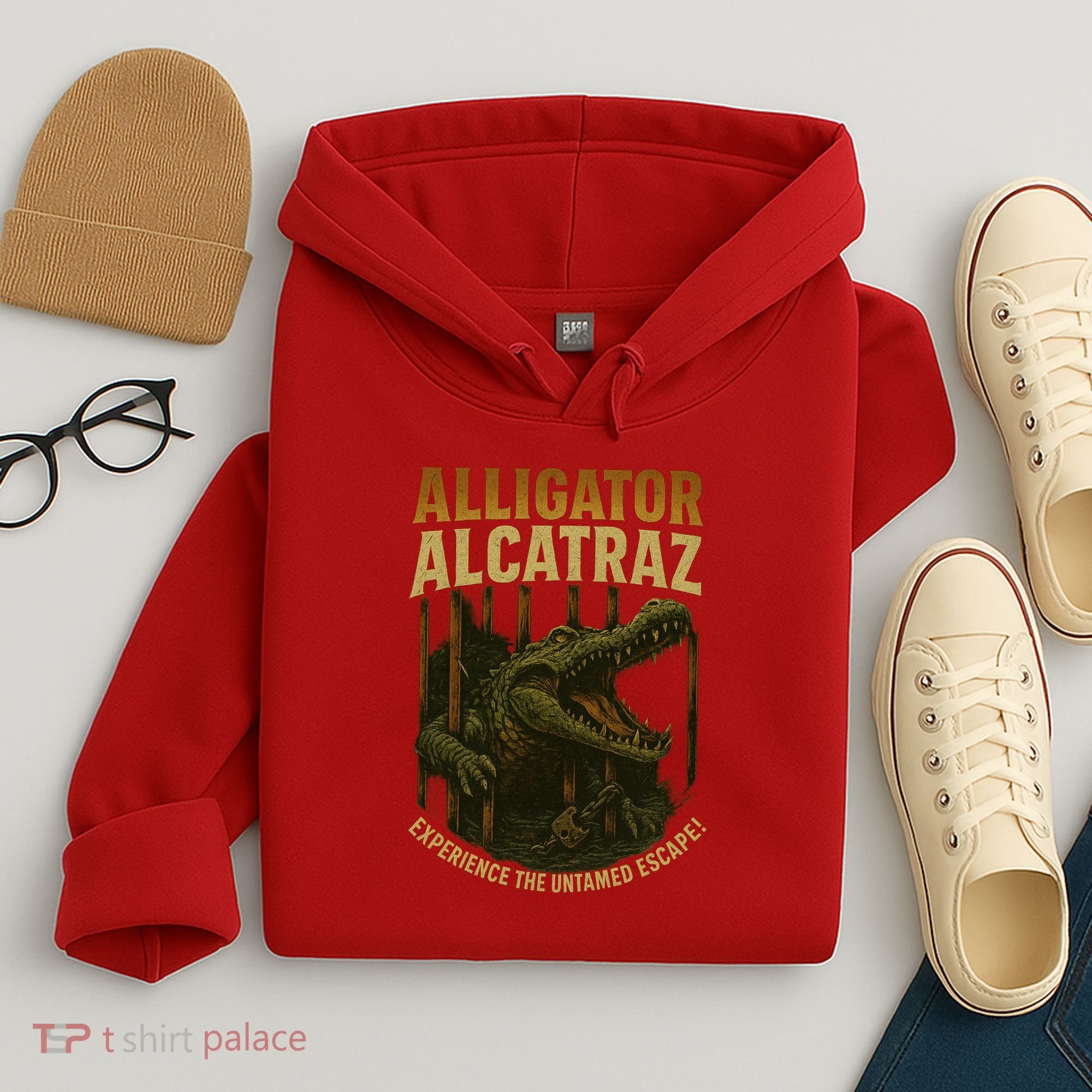Alligator Alcatraz Untamed Escape Hoodie