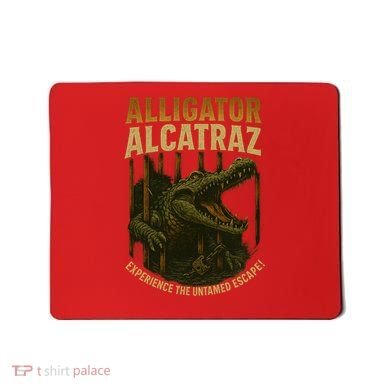 Alligator Alcatraz Untamed Escape Mousepad