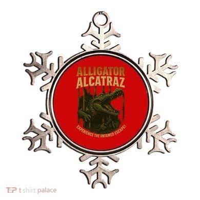 Alligator Alcatraz Untamed Escape Ornament