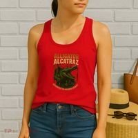 Alligator Alcatraz Untamed Escape Women's Tank Top thumb 2