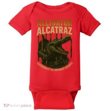 Alligator Alcatraz Untamed Escape Baby Bodysuit