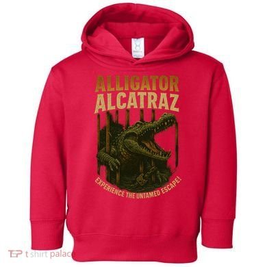 Alligator Alcatraz Untamed Escape Toddler Hoodie