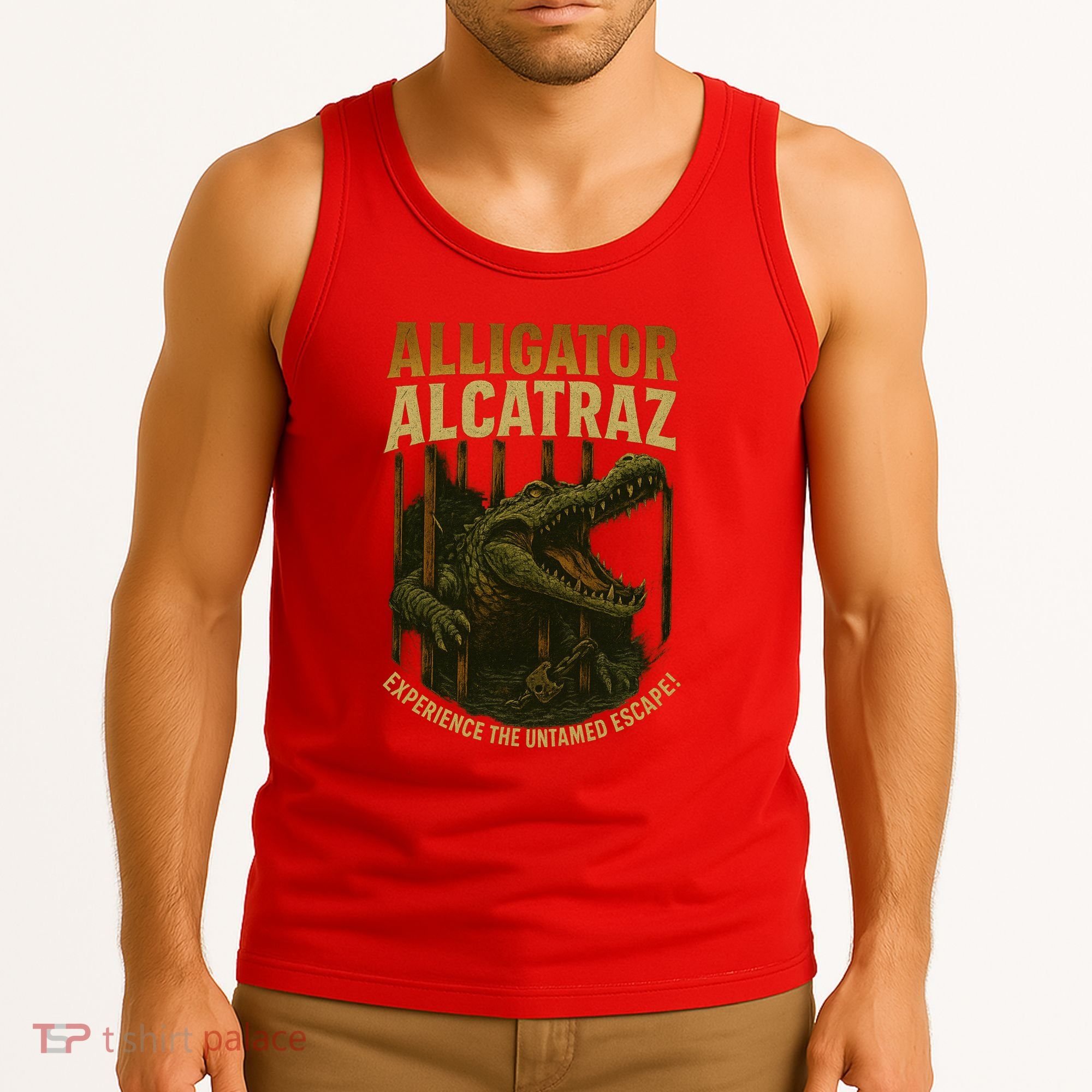 Alligator Alcatraz Untamed Escape Tank Top