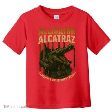 Alligator Alcatraz Untamed Escape Toddler T-Shirt