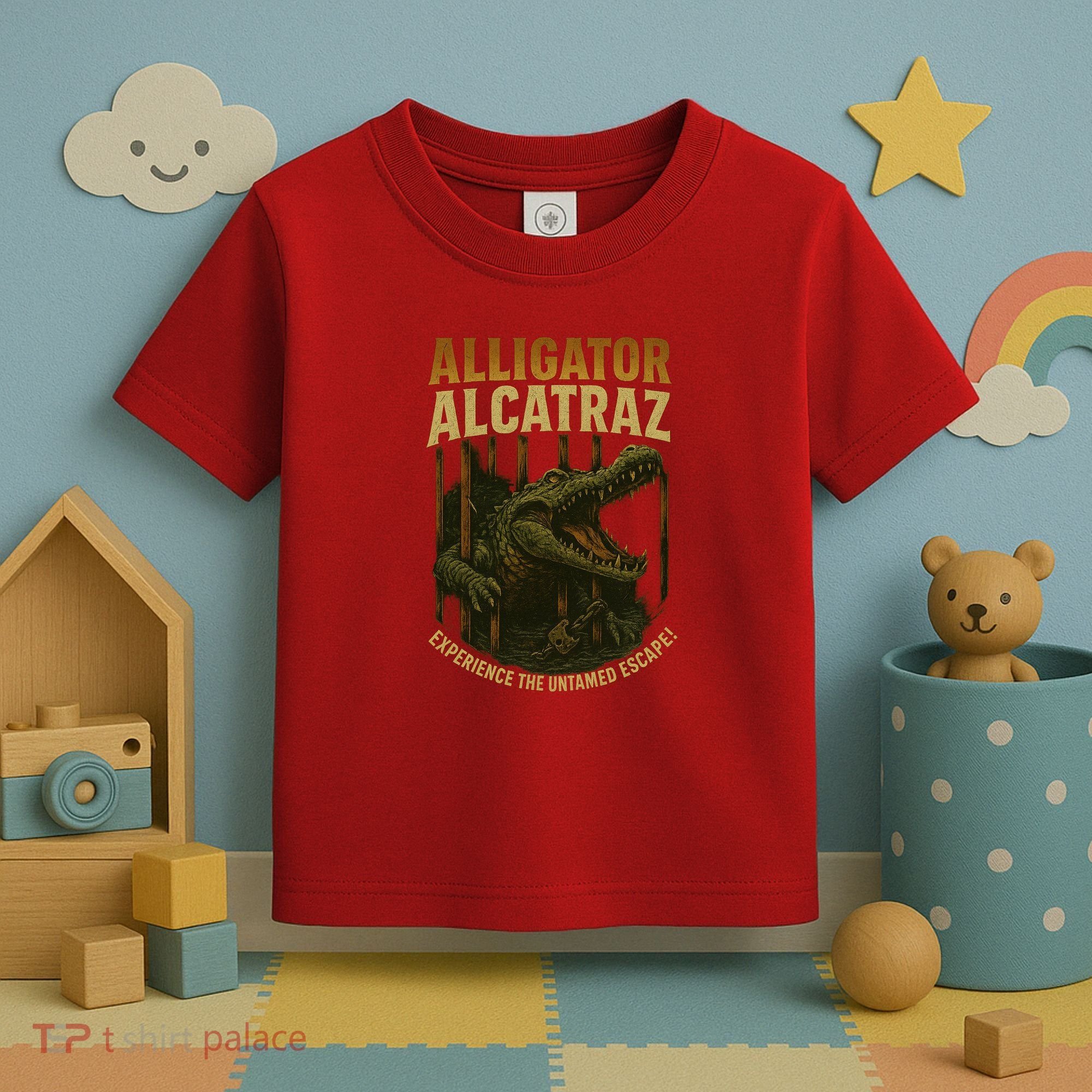 Alligator Alcatraz Untamed Escape Toddler T-Shirt