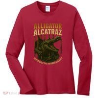 Alligator Alcatraz Untamed Escape Women's Long Sleeve Shirt thumb 0