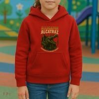 Alligator Alcatraz Untamed Escape Kids Hoodie thumb 3