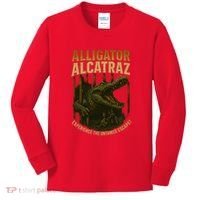 Alligator Alcatraz Untamed Escape Kids Long Sleeve Shirt thumb 0
