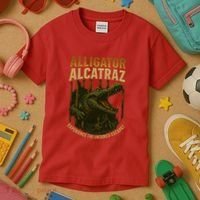 Alligator Alcatraz Untamed Escape Kids T-Shirt thumb 3