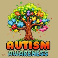 Autism Accept Understand Love Autism Awareness Tree Teacher T-Shirt thumb 7
