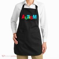 Autism, Accept Understand Love, Autism Awareness Apron thumb 2