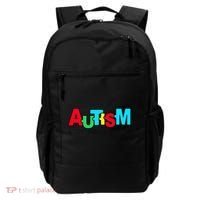 Autism, Accept Understand Love, Autism Awareness Backpack thumb 0